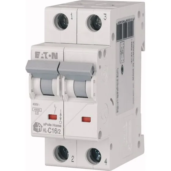 Автомат EATON 2-полюсний, 16 А