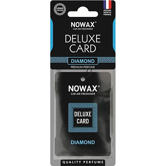 Ароматизатор повітря автомобільний NOWAX NX07729 Delux Card Diamont