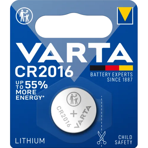Батарейка VARTA CR2016 Lithium