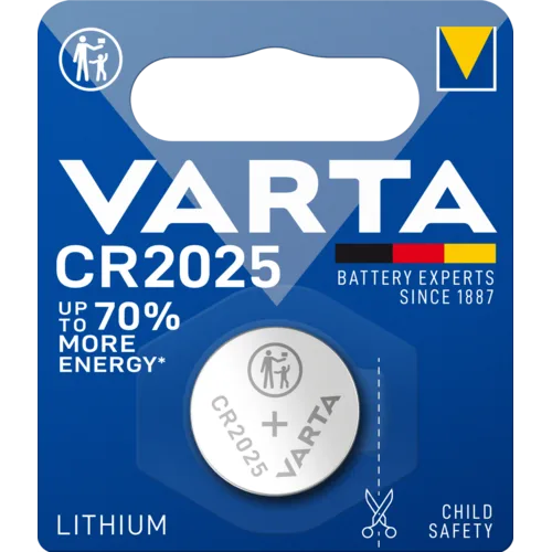 Батарейка VARTA CR2025 Lithium