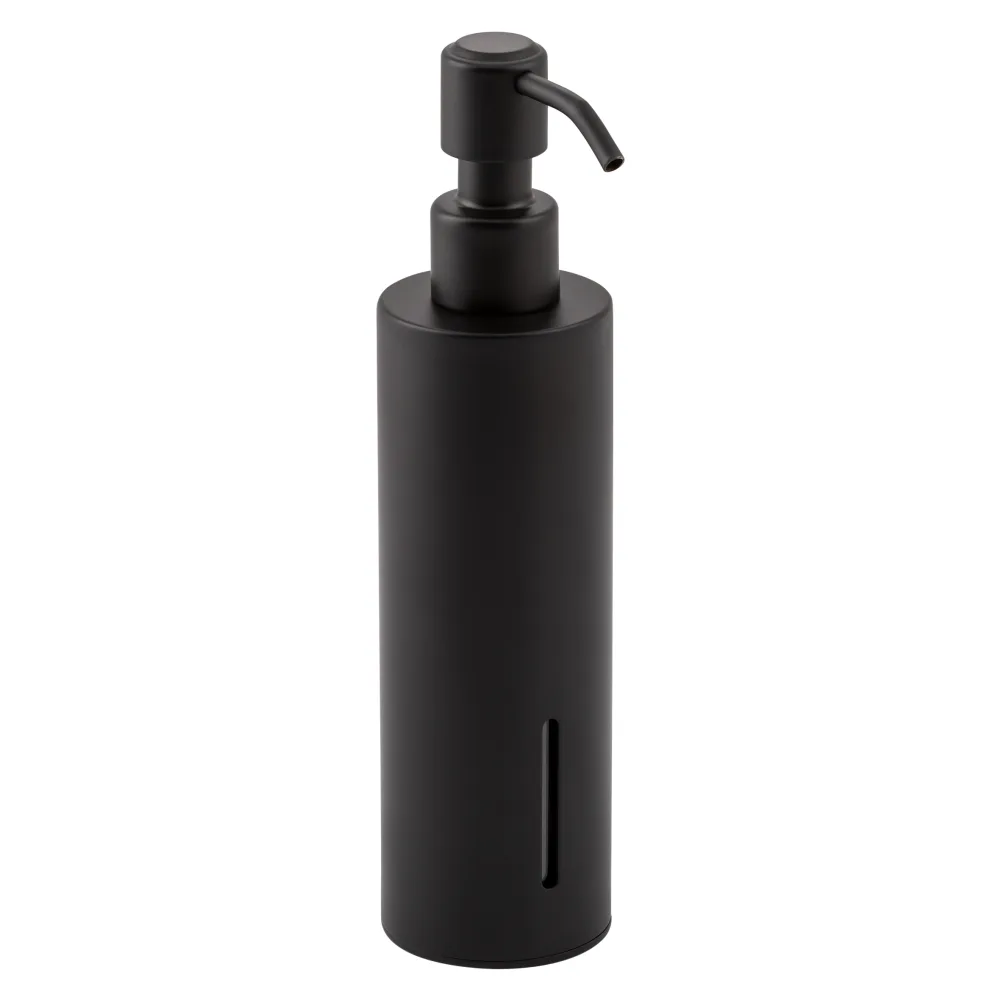 Дозатор для рідкого мила Qtap Liberty Black 1152-1
