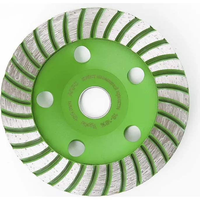 Чашка алмазна шліфувальна турбо, 125 мм
