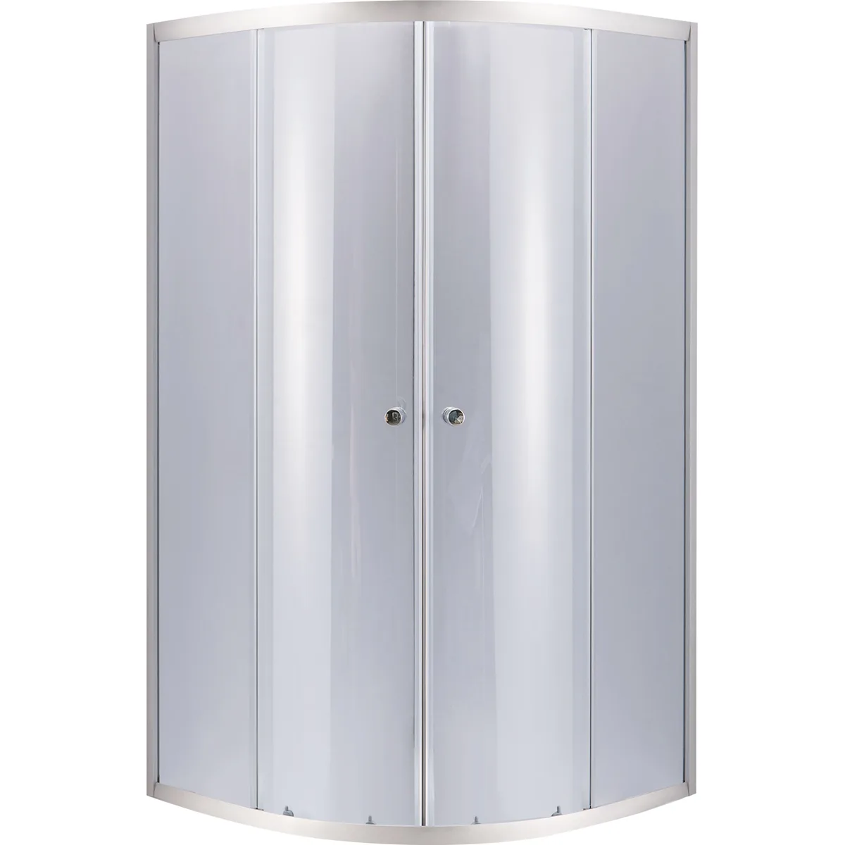 Душова кабіна Lidz Latwa SC90×90 SAT.LOW.FR для низького піддону, висота 185 см, скло тоноване 4 мм, без піддону
