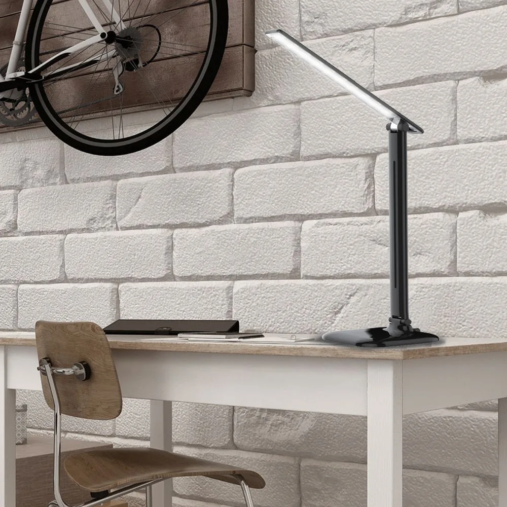 Світильник настільний FERON DE1725 чорний, 30LED, 9W, 36×15×15 см