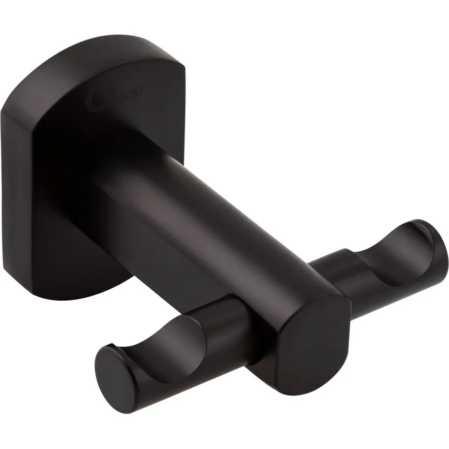 Гачок подвійний Qtap Liberty Black QTLIBBLM1154