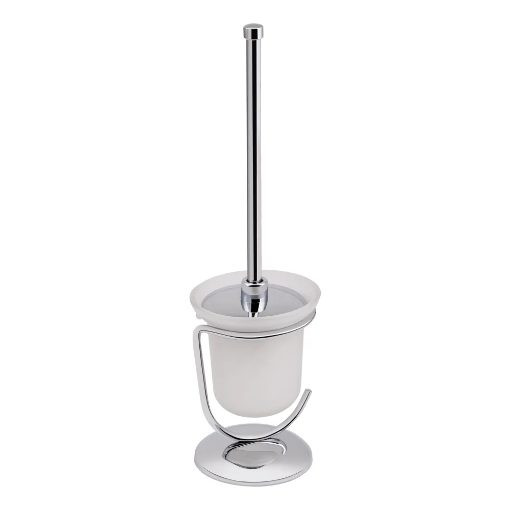 Йоржик підлоговий Lidz Oreo 0503 Chrome/White (матове скло) LDORE0503CRM22324