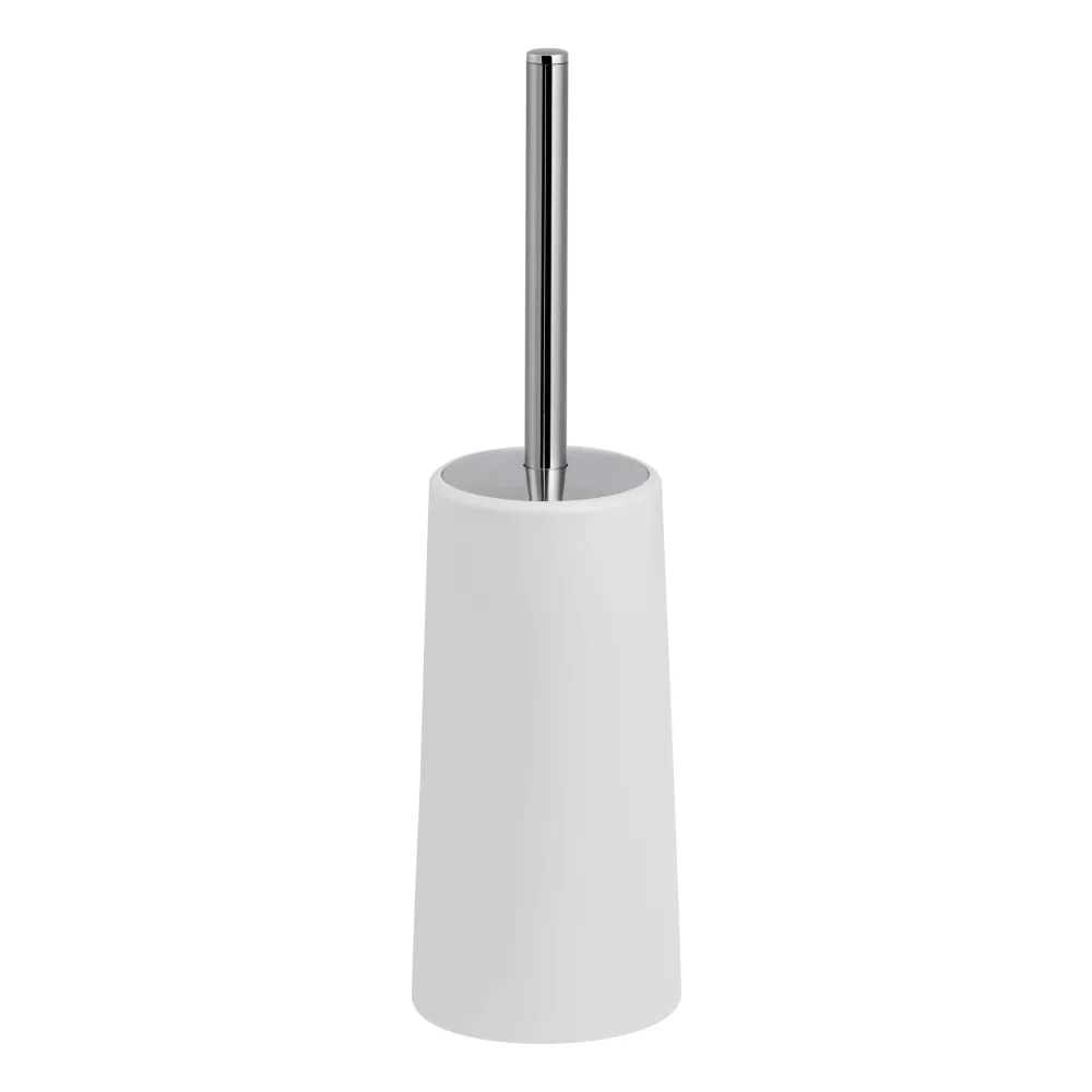 Йоржик підлоговий Lidz Playa 0512 Chrome/White (пластик) LDPLA0512WHI32475