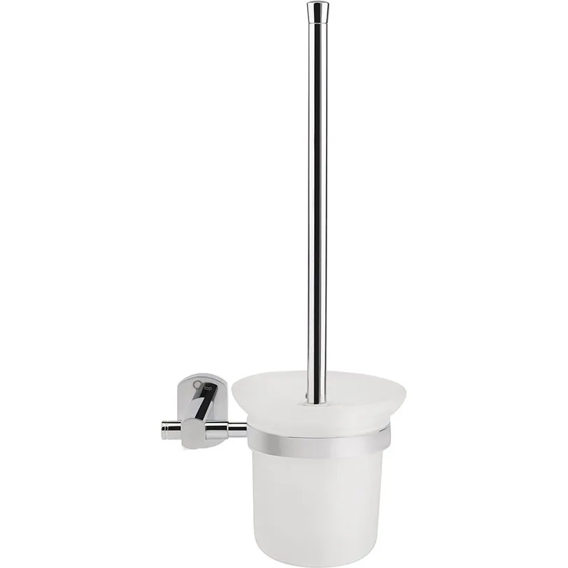Йоржик підвісний Qtap Liberty Chrome/White (матове скло) QTLIBCRM1157