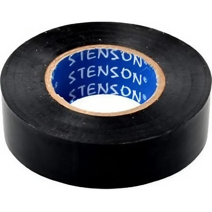 Ізолента ПВХ Stenson, чорна, 25 м