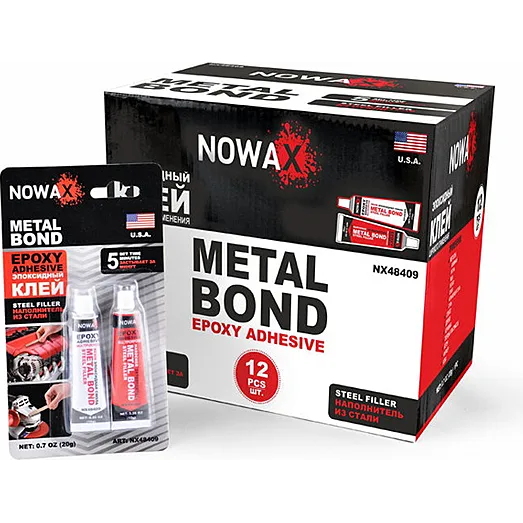 Клей епоксидний Nowax Metal Bond NX48209, 20 г