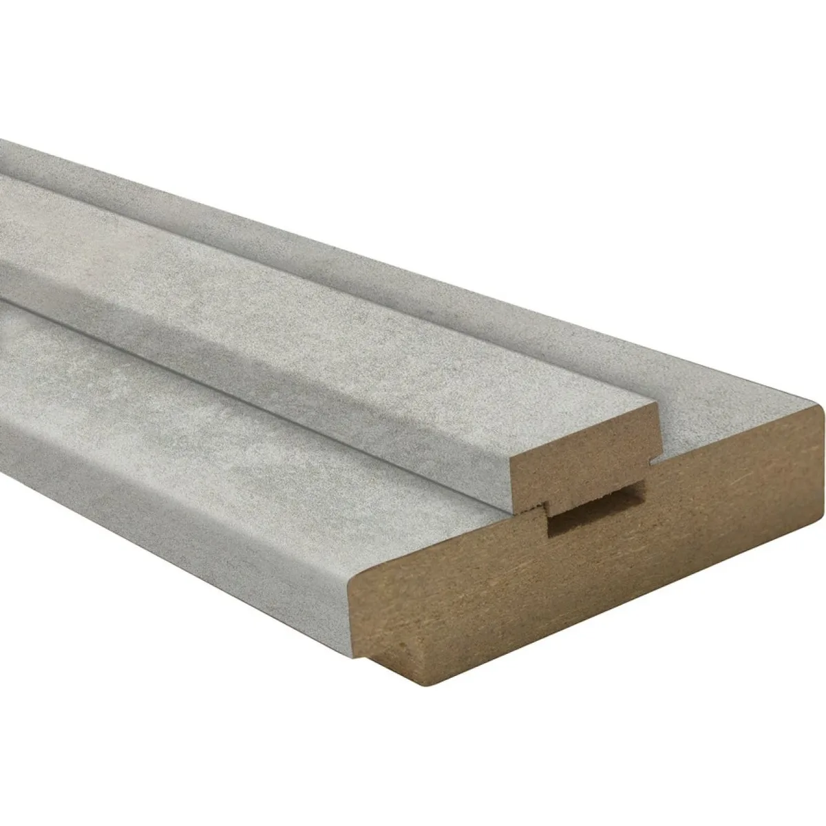Коробка Doors 80×34 під добір без ущільнювача бетон світлий