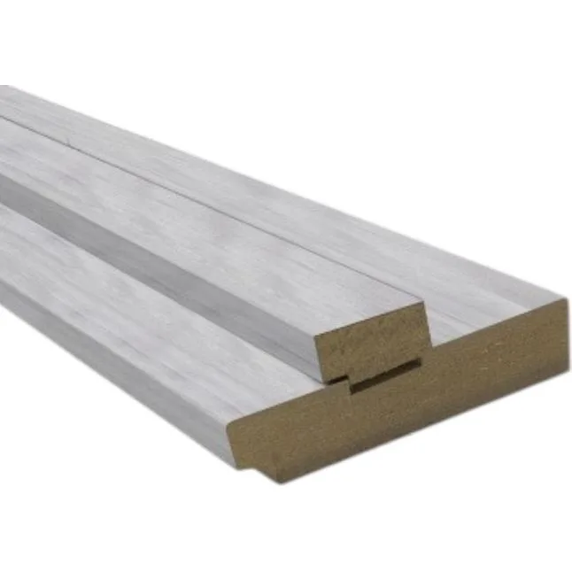 Коробка дверна Doors 80×33 ПВХ ясень сизий без ущільнювача, комплект