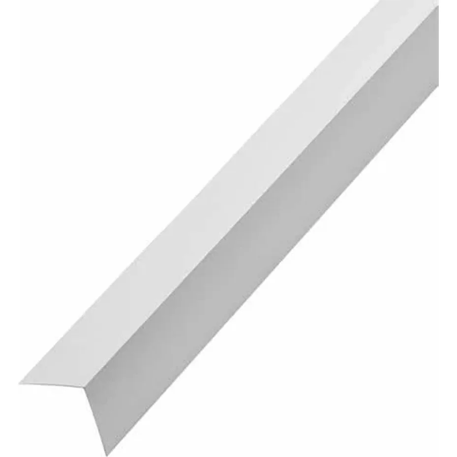 Кут ПВХ 10×20 білий 2,7 арочний