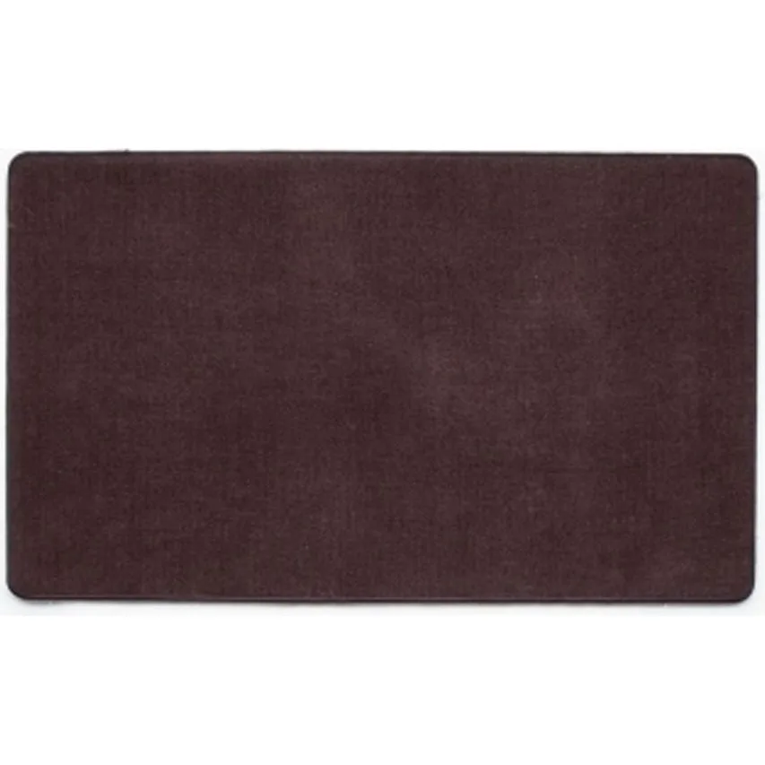Килимок для підлоги шерсть коричневий, 45×75 см 1000006211