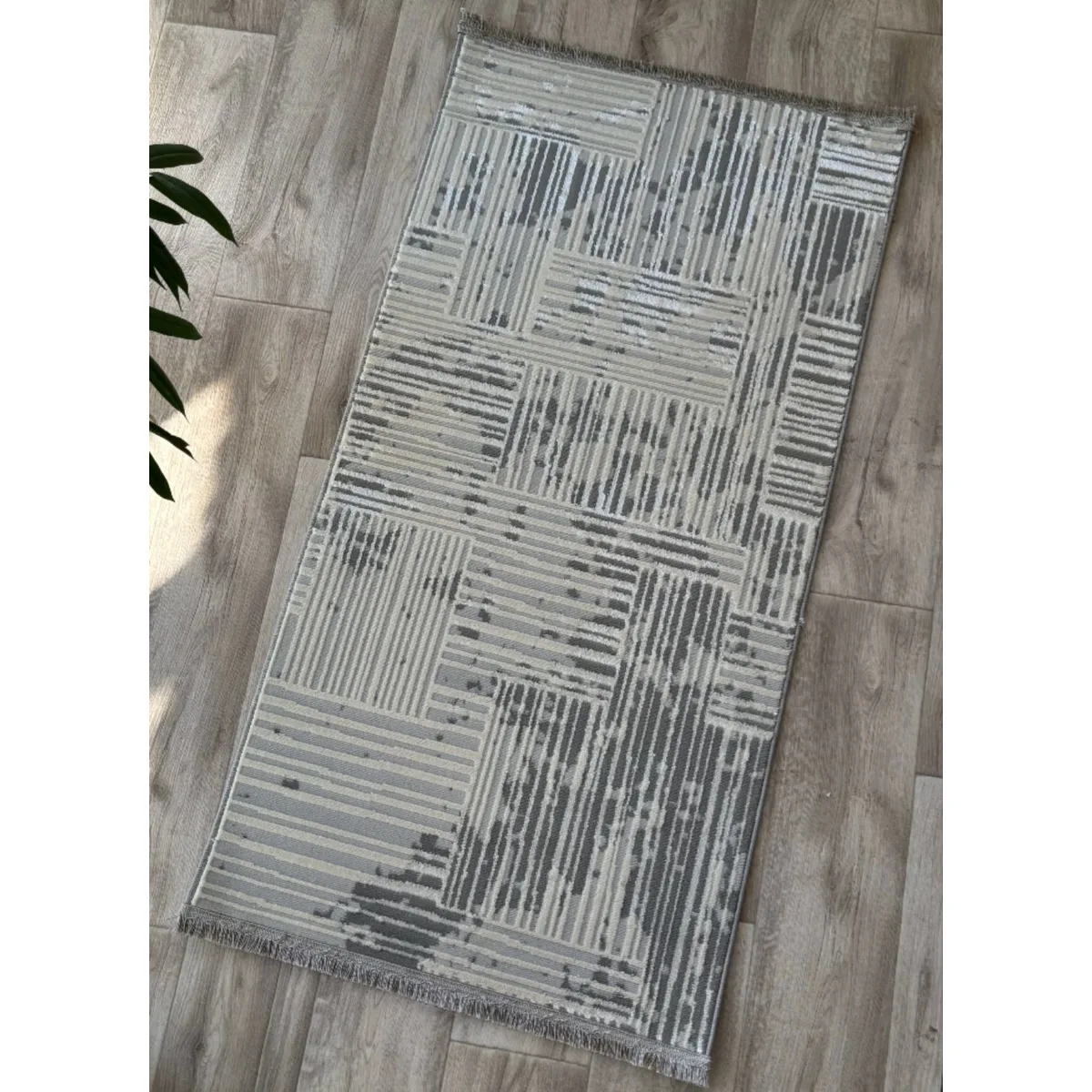 Килим PLATO 09428B 2,5×3,5 м L.Grey/L.Grey