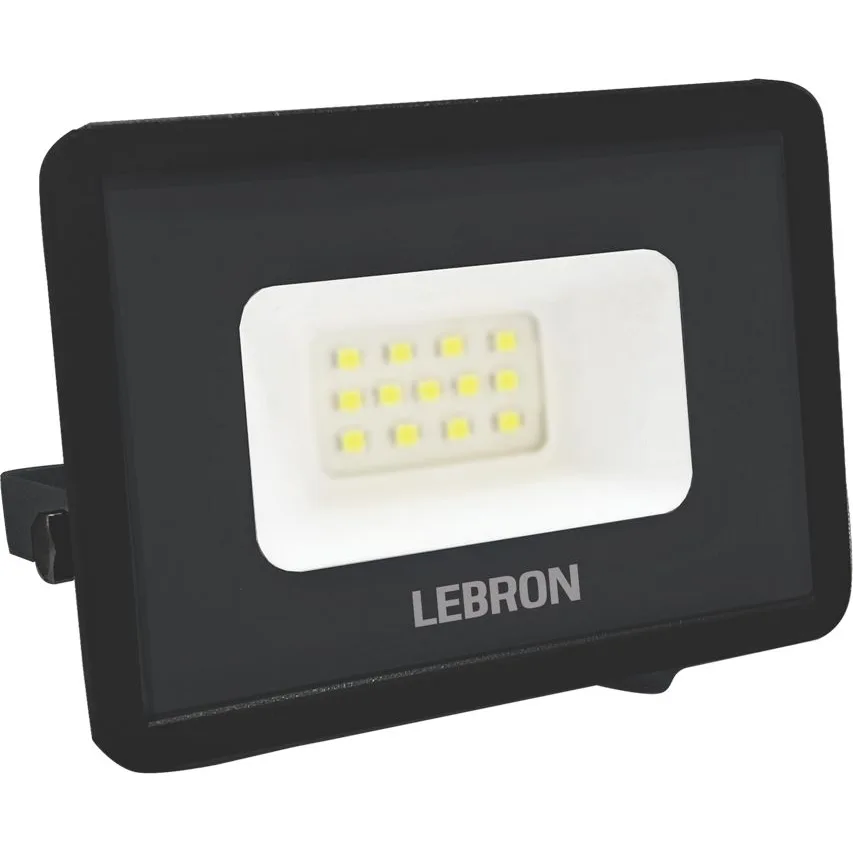LED прожектор LEBRON E-F 10W, 6000K, 850Lm, 185-240V