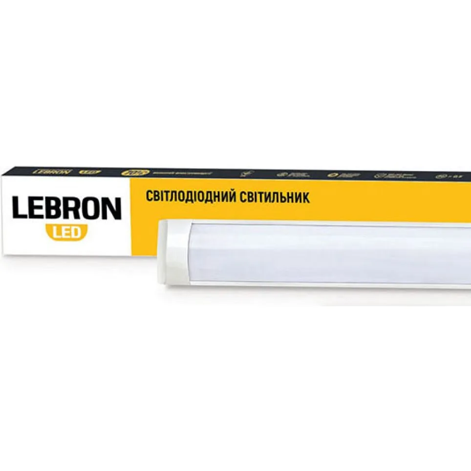 Світильник LED LEBRON L-LPO 18W, 600 мм, 6200K