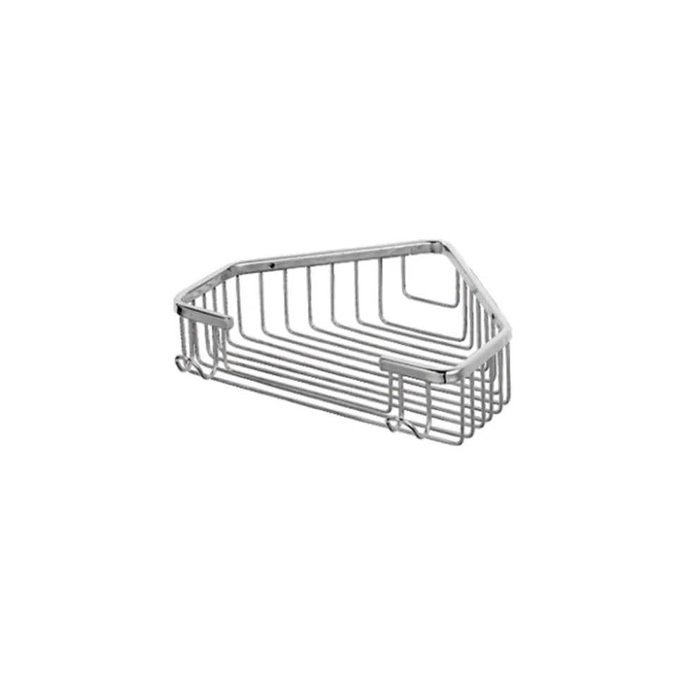 Полиця кутова LEDEME LM335, решітка, 250×250 мм