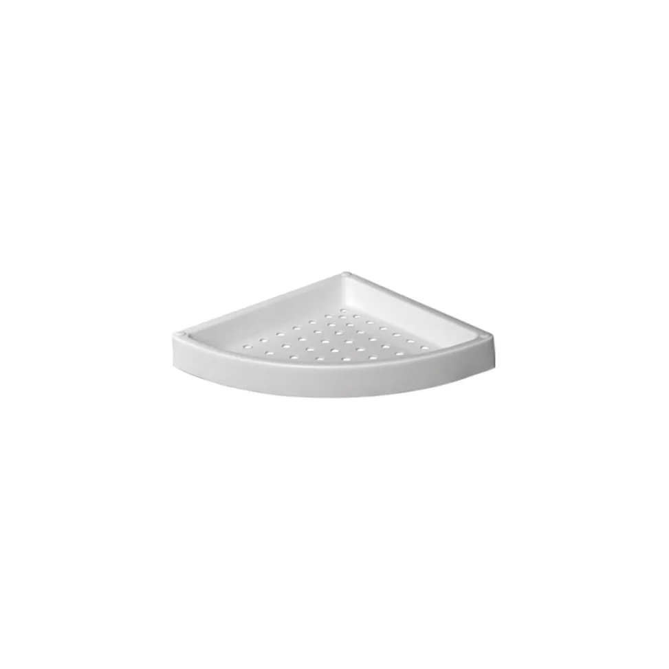 Полиця кутова LEDEME LM362-1, пластик, 250×250 мм