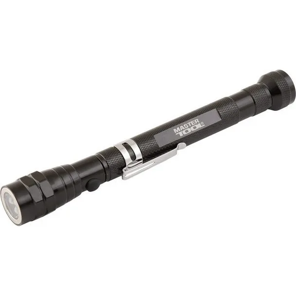 Ліхтарик магнітний телескопічний Master-Tool 94-0820, 175-582 мм, два магніти, 3 LED 316616