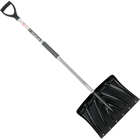 Лопата для снігу Intertool FT-2023, 460×340 мм, з Z-подібною ручкою, 449415