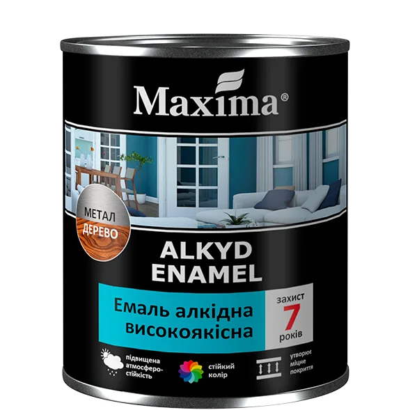 Емаль Максіма високоякісна біла, 2,3 кг