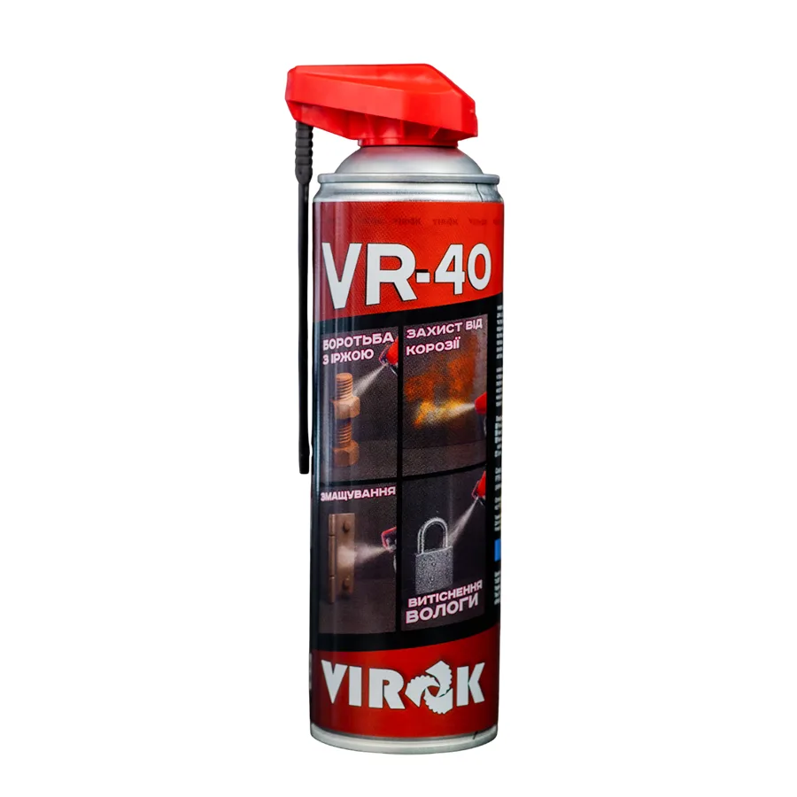 Мастило універсальне "мультимастило" VR-40 в 1 VIROK, 500 мл, спрей