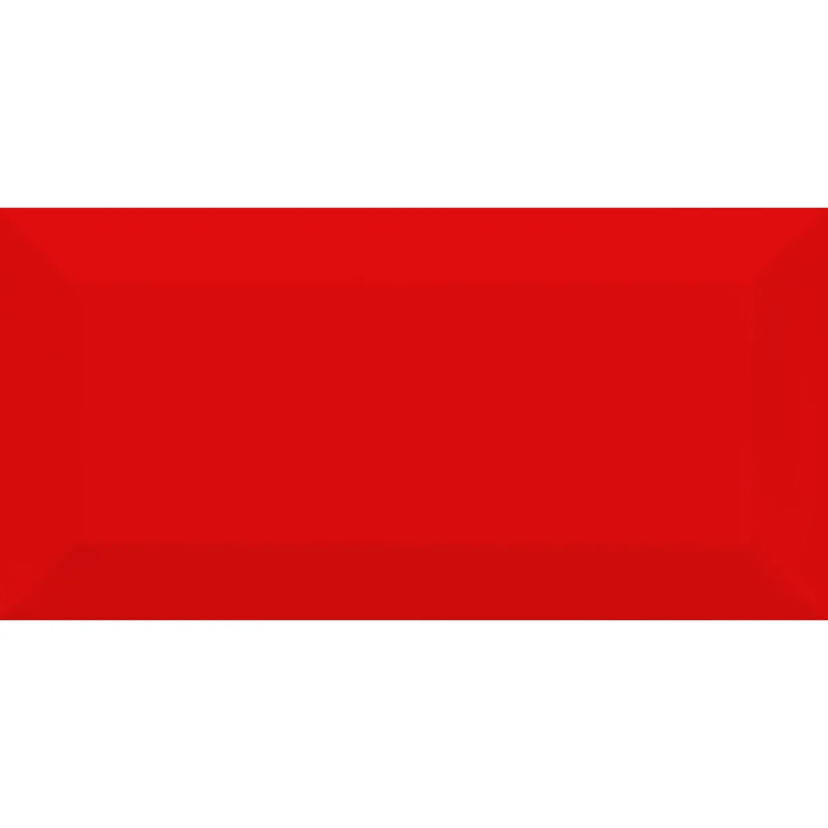 Плитка для стін Метротайлс червона 10×20 см