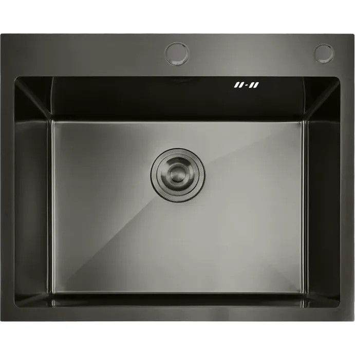 Мийка MIXXUS MH5843 Nano-black (3,08/0,8) нержавіюча, графіт