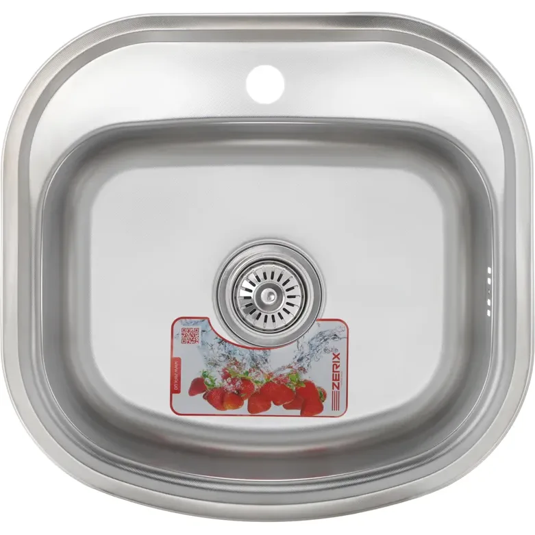 Мийка врізна ZERIX Z4947-08-180MD micro decor