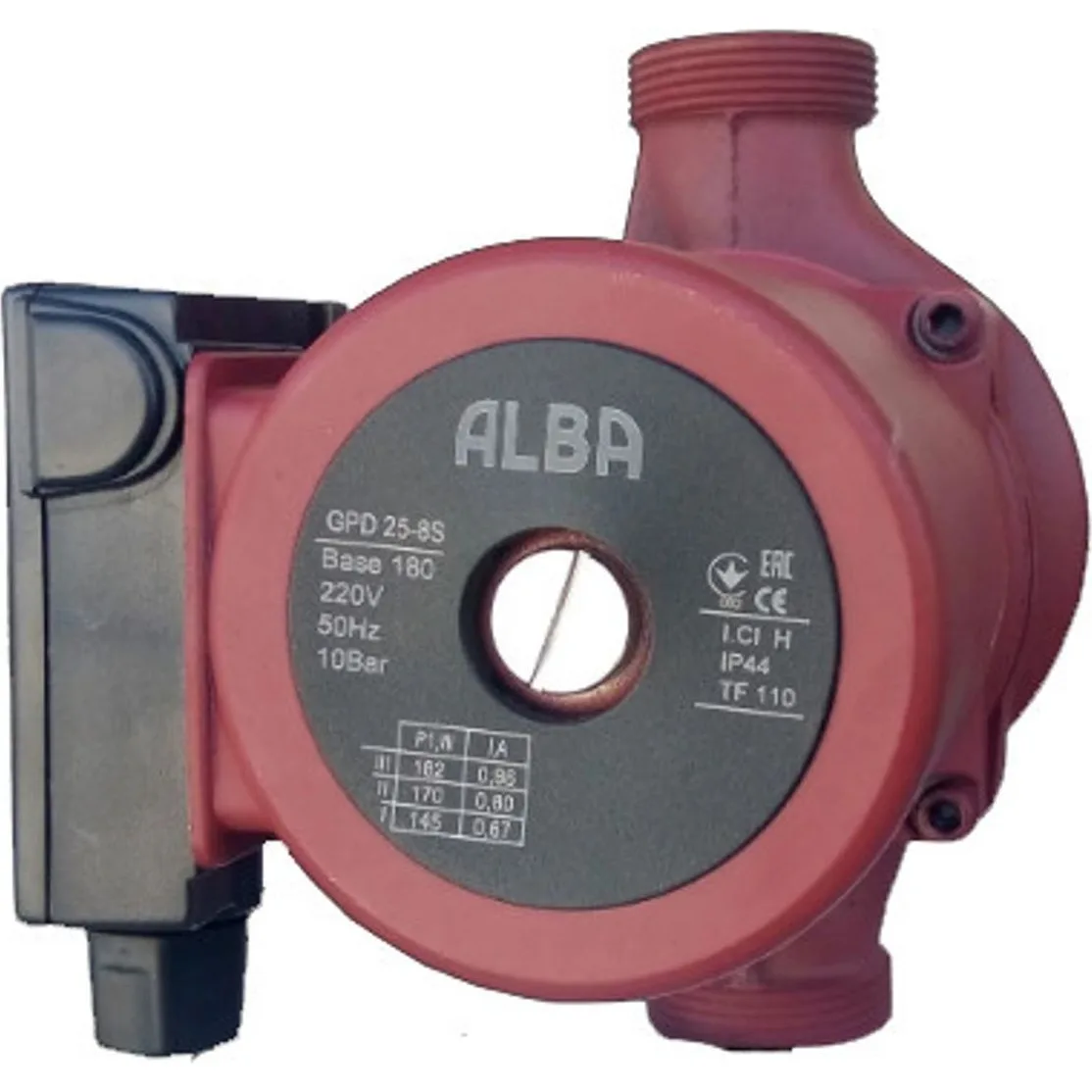 Насос циркуляційний ALBA 32-8-180+гайка