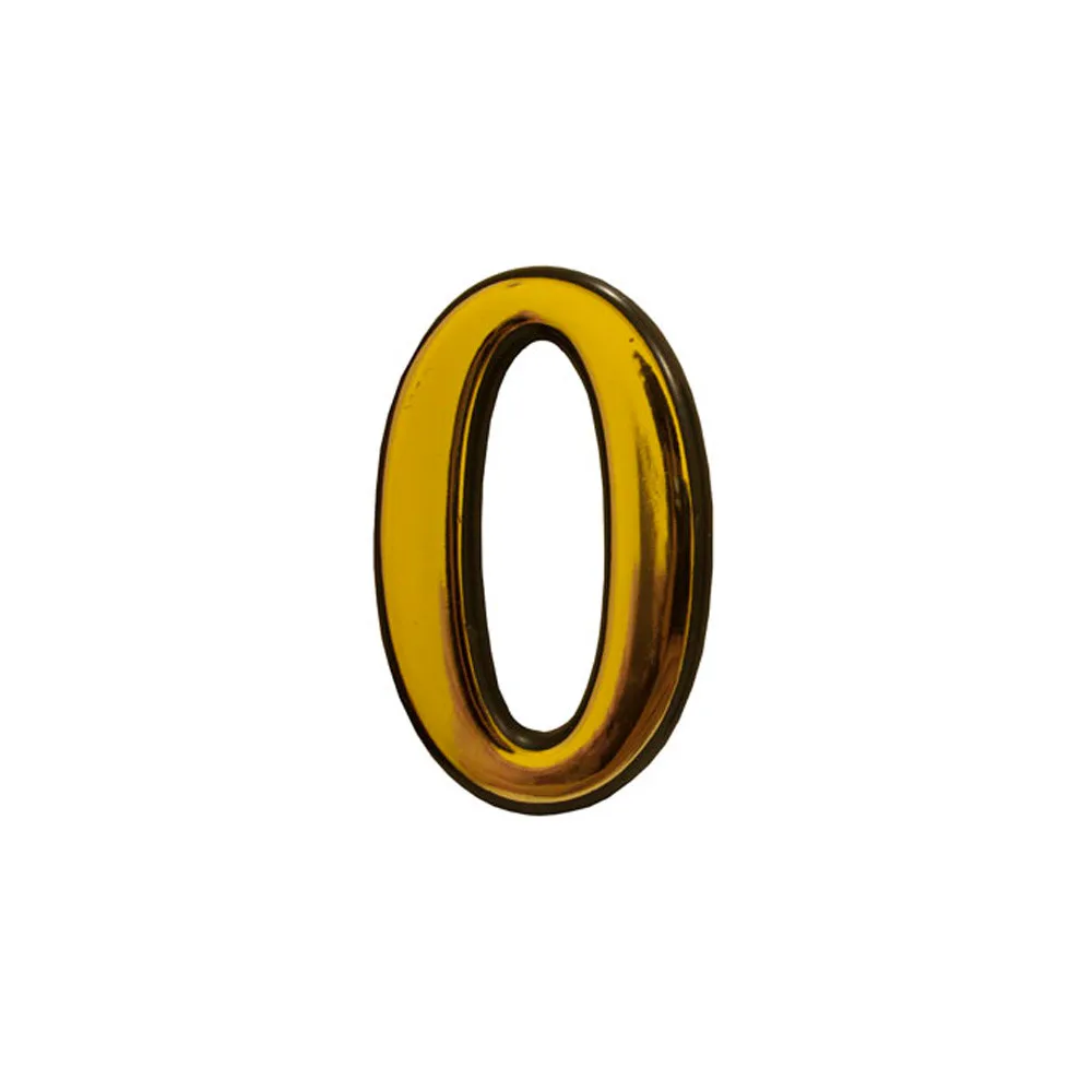 Номерок дверний пластиковий №0 малий