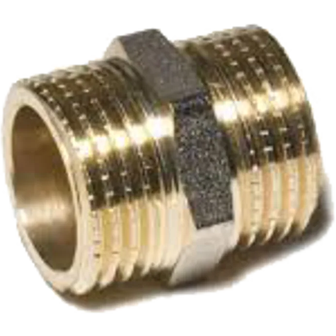 Ніпель 8н×8н (бр) LEX (1/4"нн)