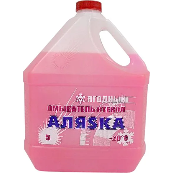 Омивач для скла Аляска зимовий -20 ягідний, 5 л