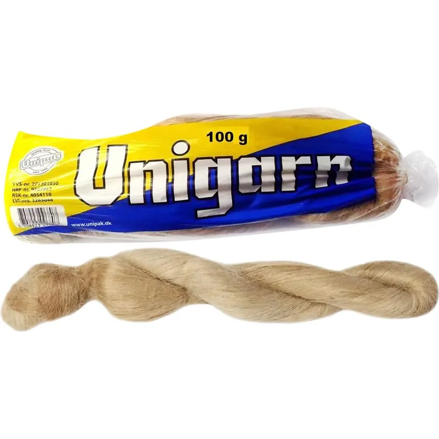 Пакля льняна косичка Unipak 100 г