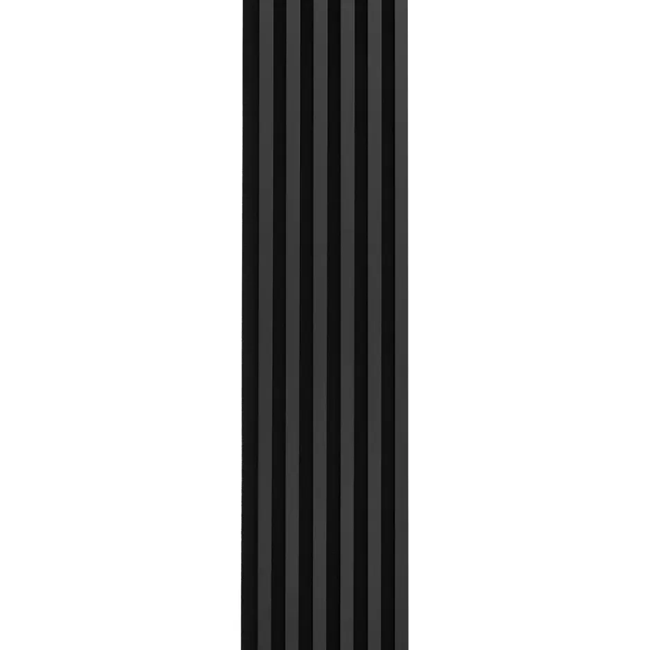 Панель Woodline чорний/чорний мат 2700×300 (0,81 м²)