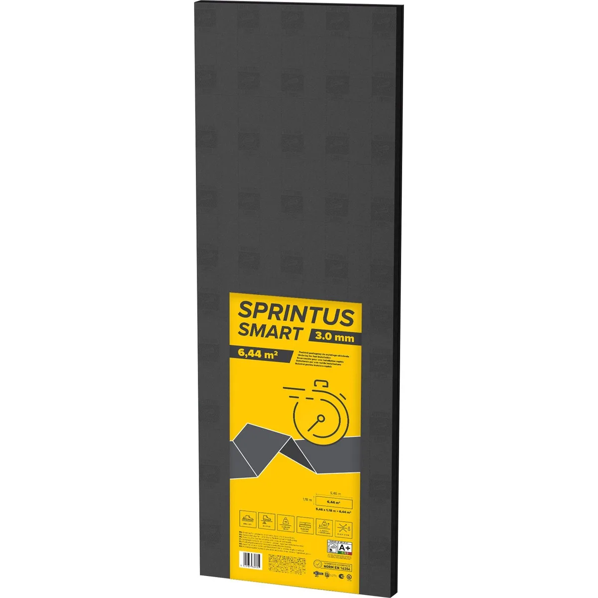 Підкладка гармошка Sprintus XPS, 3 мм, 1 упаковка, 6,44 м²