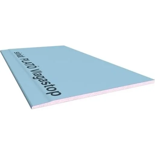 Плити гіпсокартонні стінові вологостійкі Plato 12,5 мм (1,2×2,5)