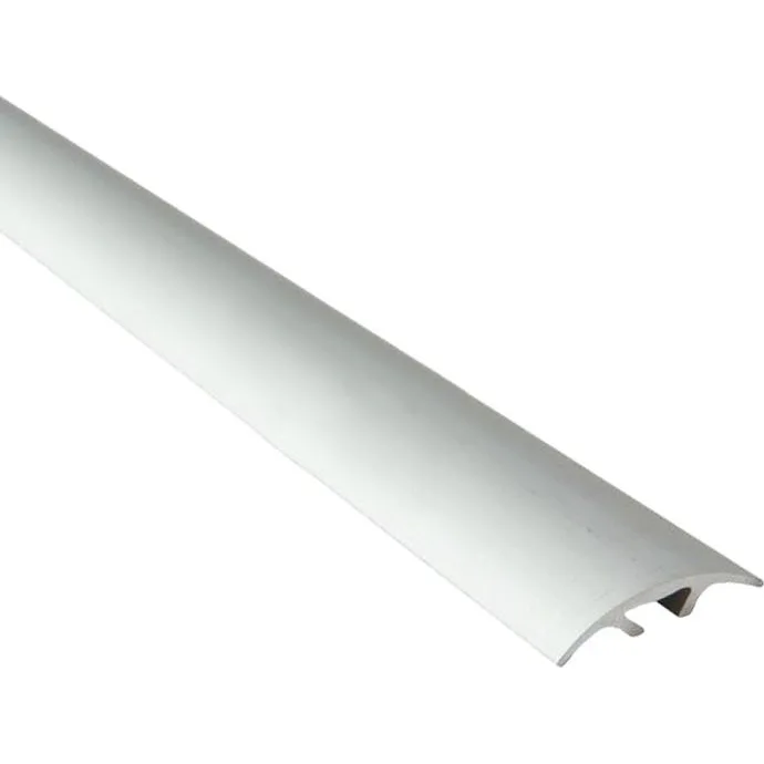 Поріг зі схованим кріпленням 28×5 срібло, 1,8 м