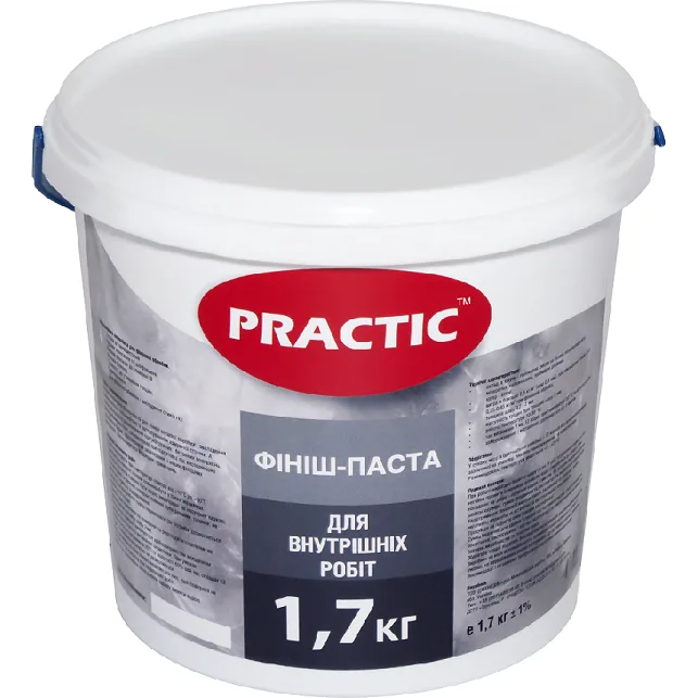 Фініш паста PRACTIC для внутрішніх робіт, 1,7 кг
