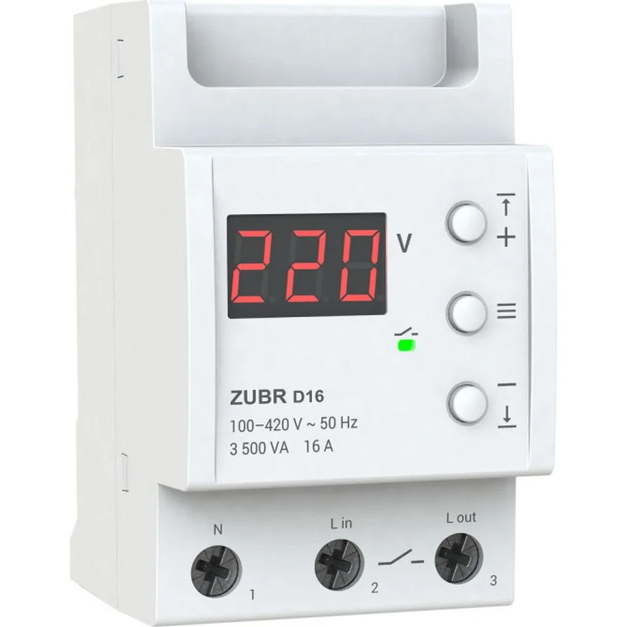 Реле напруги ZUBR D16