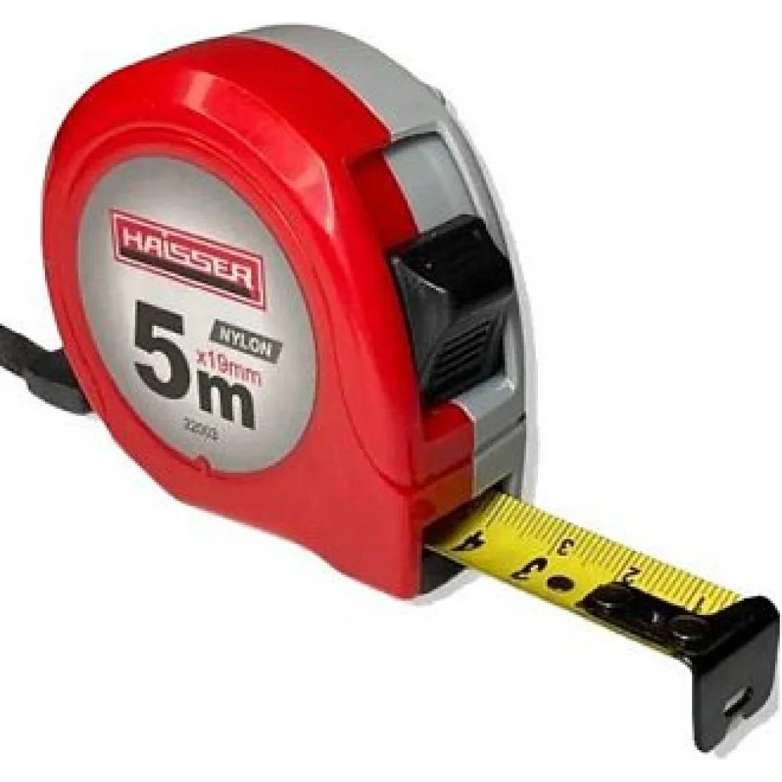 Рулетка HAISSER 5 м×19 мм, 2 стопори