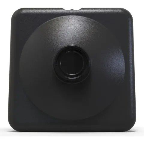 Бак для душу 150 л з комплектом, чорний, 3-шаровий, 88×88×38