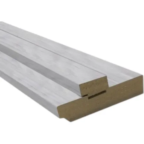 Коробка дверна Doors 80×33 ПВХ ясень сизий без ущільнювача, комплект