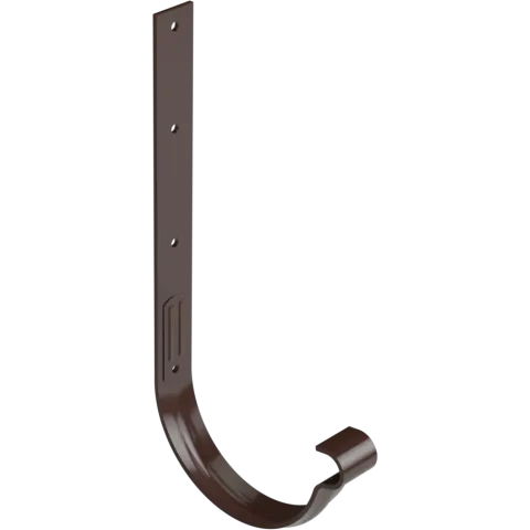 Гак ринви, коричневий RAL 8017, 0,45 мм