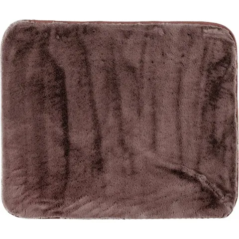Килимок з еко-хутра Dariana Moonbeam горіх, 50×60 см 1000010341