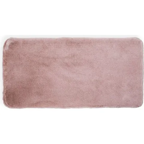 Килимок з еко-хутра Dariana Tweed рожевий, 75×150 см 1000010364
