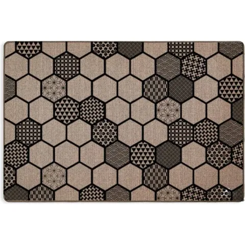 Килимок універсальний Dariana льон мозаїка, 60×90 см 1000010528