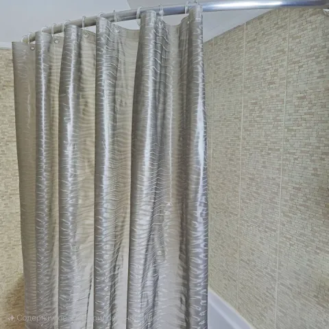 Шторка для душу PEVA 180×180+12 кілець 1000009539
