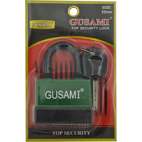 Замок навісний Gusam кольоровий 55 мм, асорті